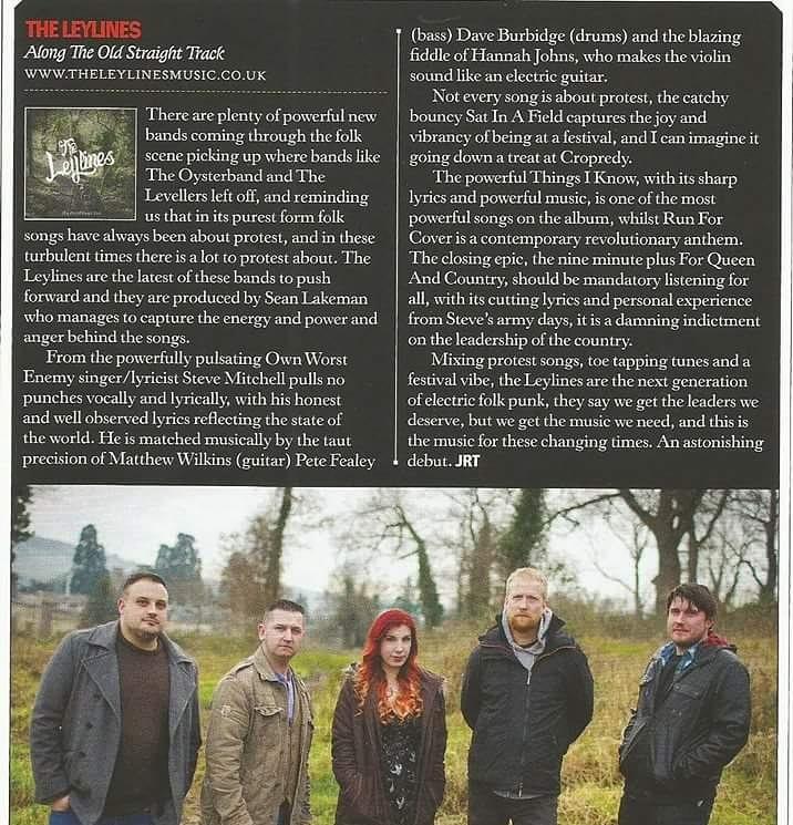 The latest album review in from Rock Society Magazine. Thanks for the lovely words 😊