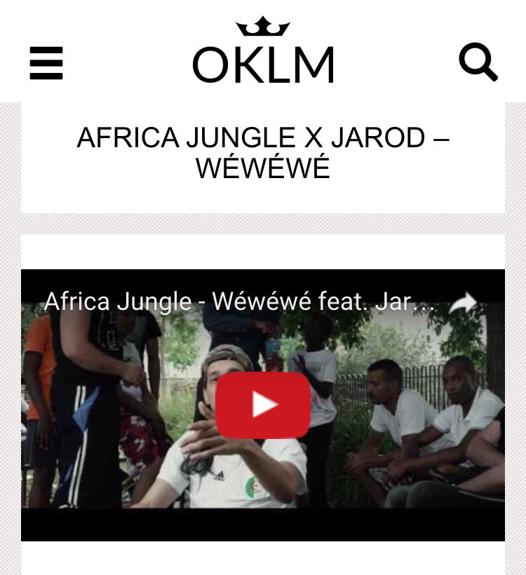 Jarod_Cameleon's tweet photo. Wéwéwé est sur @Oklmofficial !!
#HonneurCourageRespect #DansMaTeam
► https://t.co/SoqYOCVFQM… https://t.co/tDEdDYpcXS