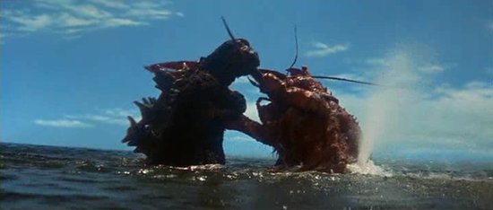 Godzilla goes under the sea to do battle in Godzilla vs the Sea Mon...