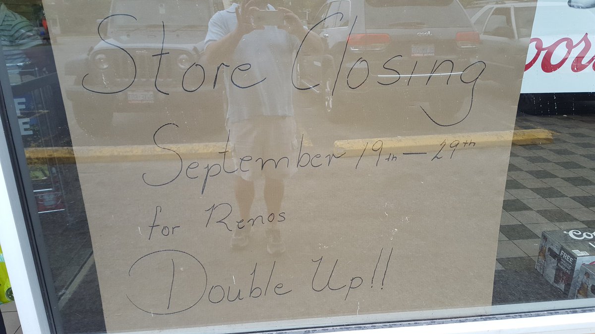 OinknGoodBBQ's tweet photo. U know the employee's at the #beerstore  care about their customers when they post a sign telling u to #doubleup https://t.co/pq14NniFcm