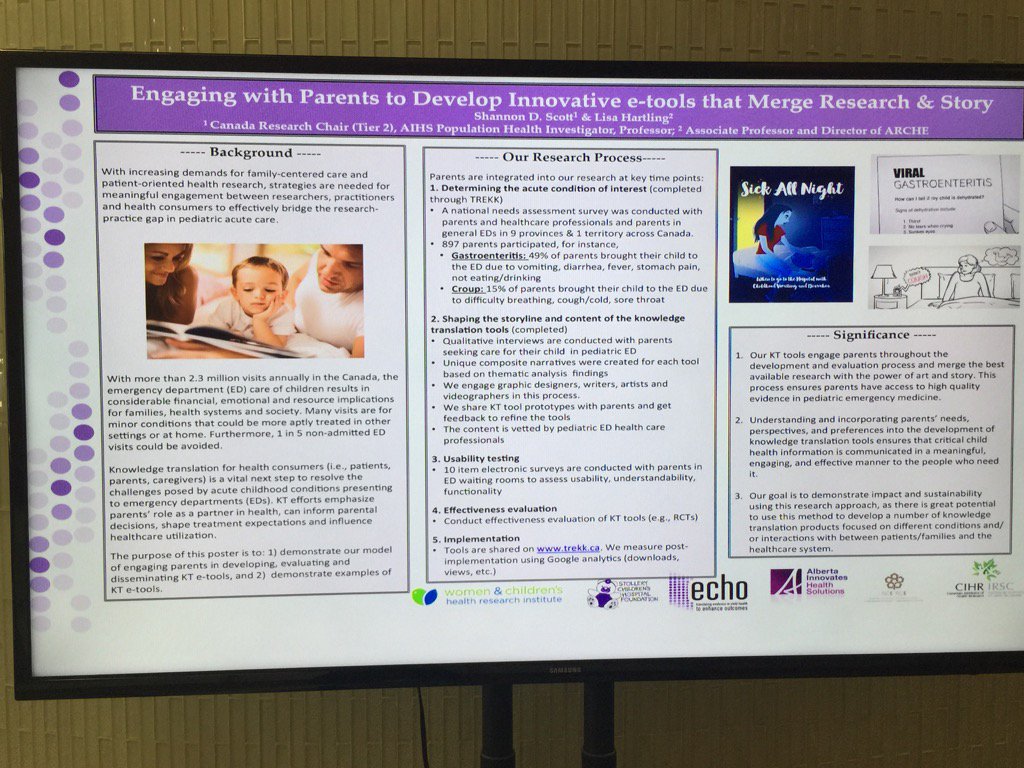 Sharing our work with parents at #MedX - an amazing conference that celebrates patient engagement