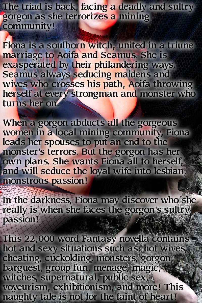 steamyreadslist's tweet photo. RT @NLPublications: "The Triad and the Gorgon's Seduction" A fantasy #erotica! #LPRTG #SSRTG
https://t.co/UVaOPwifza https://t.co/Zk0DIIi3cD