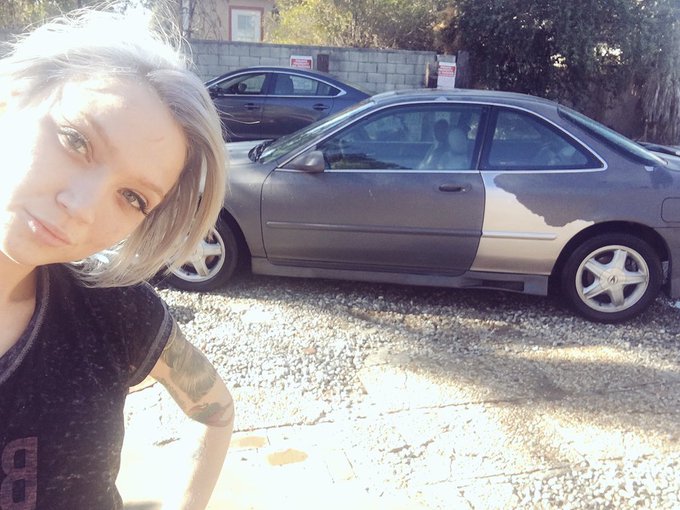 Repainting my car is a biotchhh. Just got it back from it being stolen, thanks for the new Bluetooth<a href="/tag/dakotaskye"class="tags"><span>#dakotaskye</span></a>