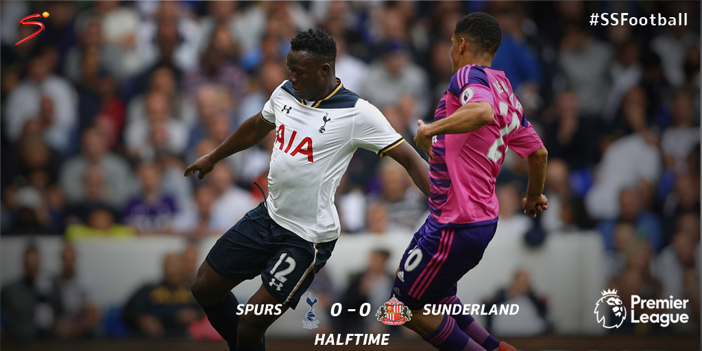 SuperSportTV's tweet photo. #PL - HALFTIME:
Spurs have dominated the first half but it's goalless at the break at White Hart Lane.
#TOTSUN https://t.co/IhPVAzGUUb
