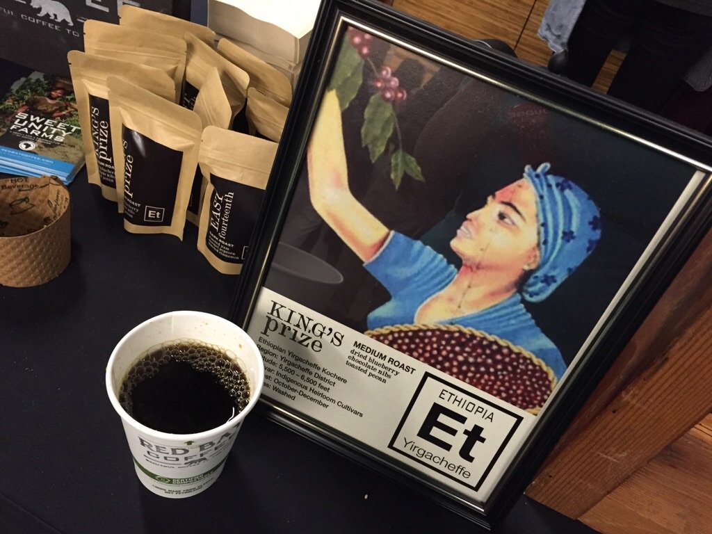 pantrycooking's tweet photo. Thank you @redbaycoffee for caffeinating our #goodfoodsawards morning w delicious pour over #coffee. https://t.co/9rvMr1kUxa