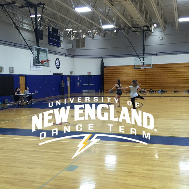 Tryouts Underway for <a href="/unedanceteam/">UNE Dance Team</a> at UNE Campus Center. Good Luck to all candidates. #universityofnewengland