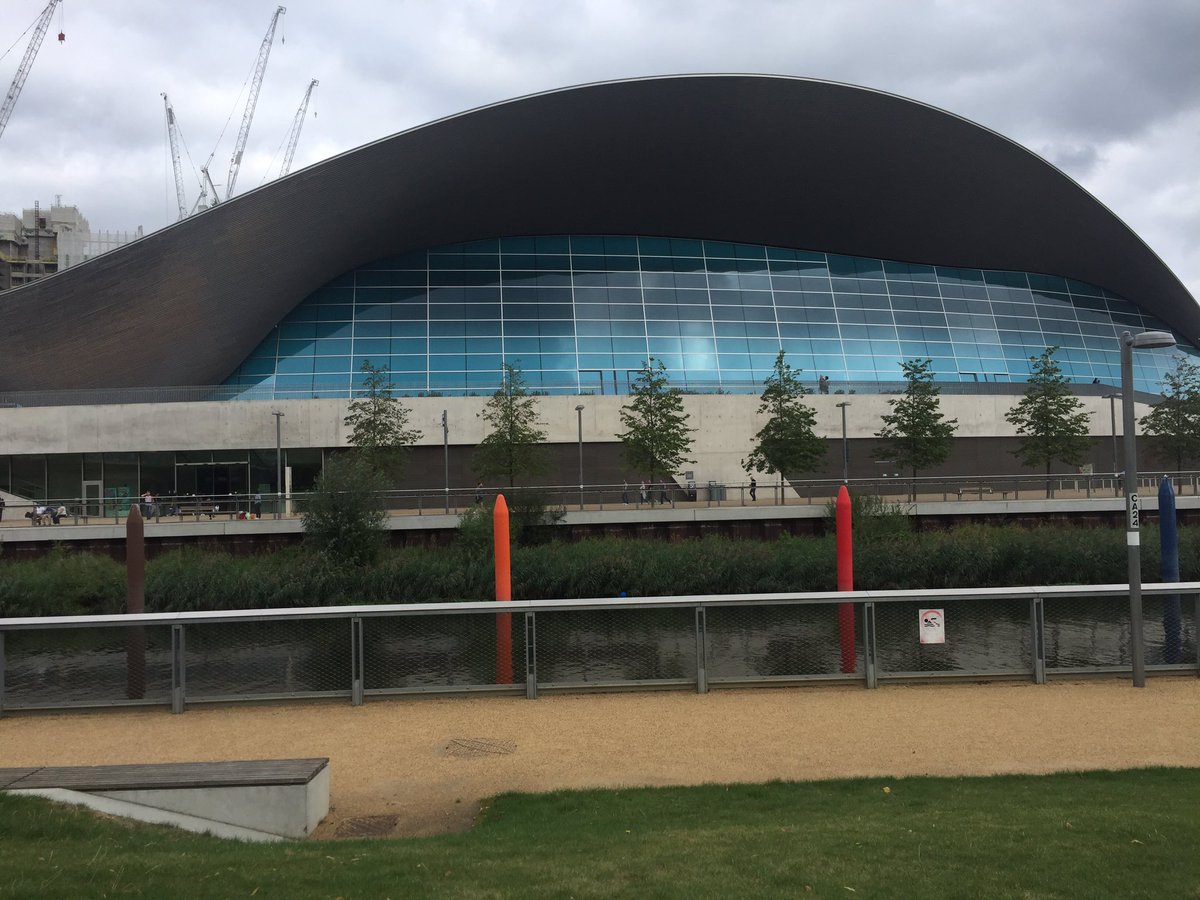Im_McKayla's tweet photo. Tube + London Olympic Park + a little bit of jet lag https://t.co/Sy6uE2ppmp