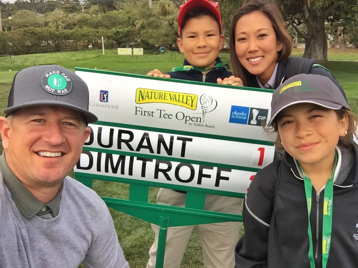 MattGinella's tweet photo. Team effort to make the cut at @FirstTeeOpen. Pebble, Poppy, pros, accomplished juniors & Titans of industry. β³οΈππ―π https://t.co/KEV97wnaym