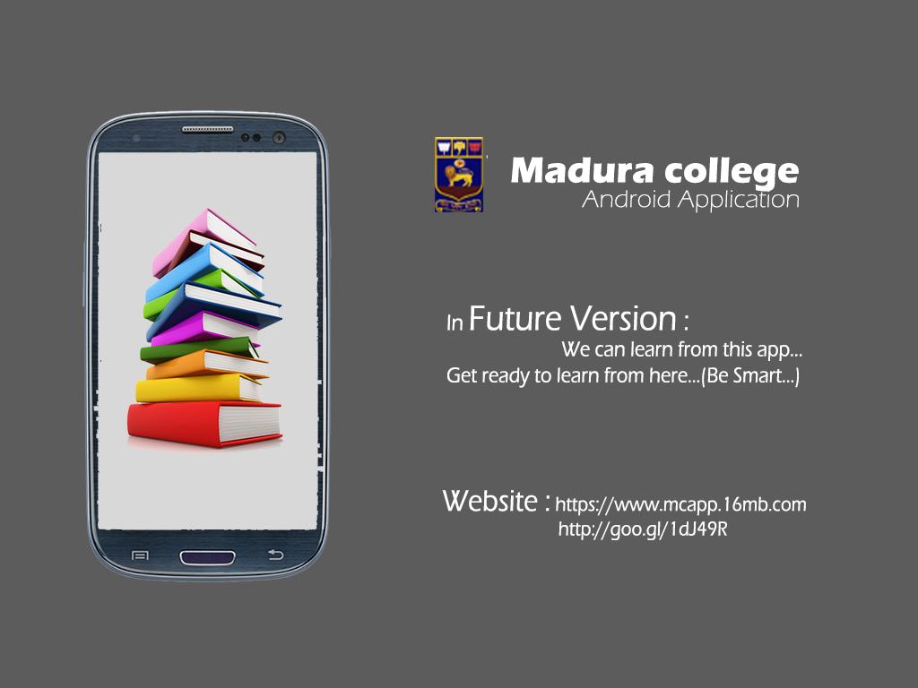 vasagansabari's tweet photo. Madura college Android app.. Get it through this link https://t.co/nHyI63hdDZ or https://t.co/b6waPbWYNB
#mcapp https://t.co/brTPiPlP2P