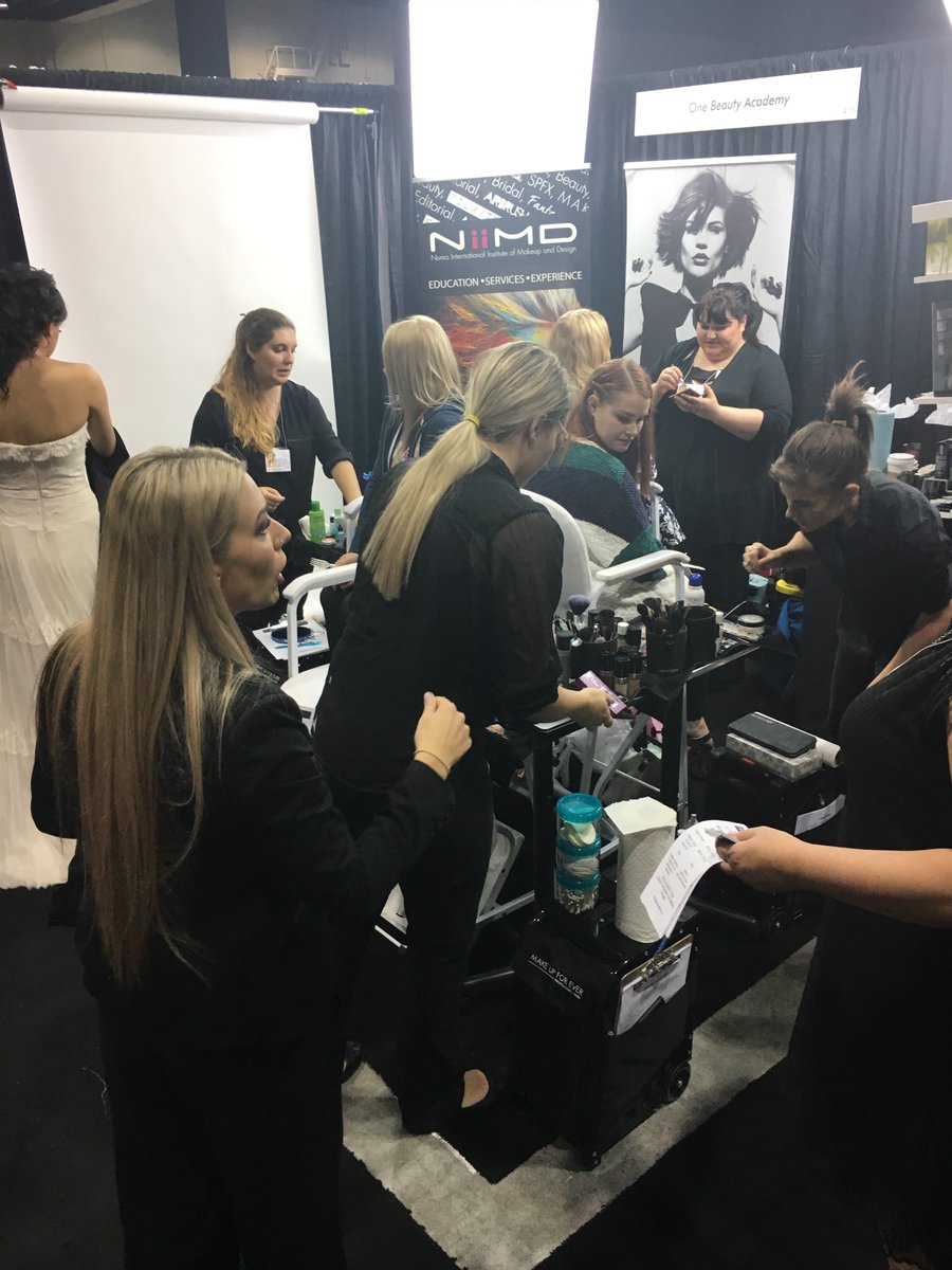 One Beauty Academy bringing out the total babe in tons of #yycbrides!