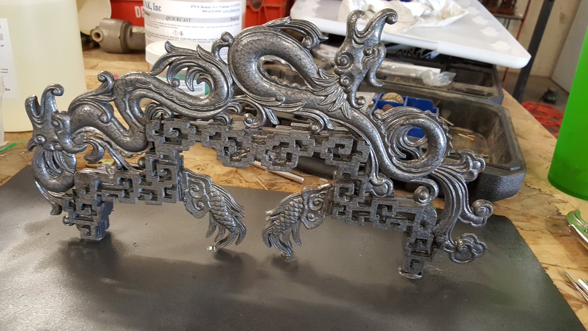 Apricotmantle's tweet photo. Working on details for the Monkey King 2 frame. It's coming along nicely. Tine to make the mold!βΊ #monkeyking2 https://t.co/iLdAlEpSFq