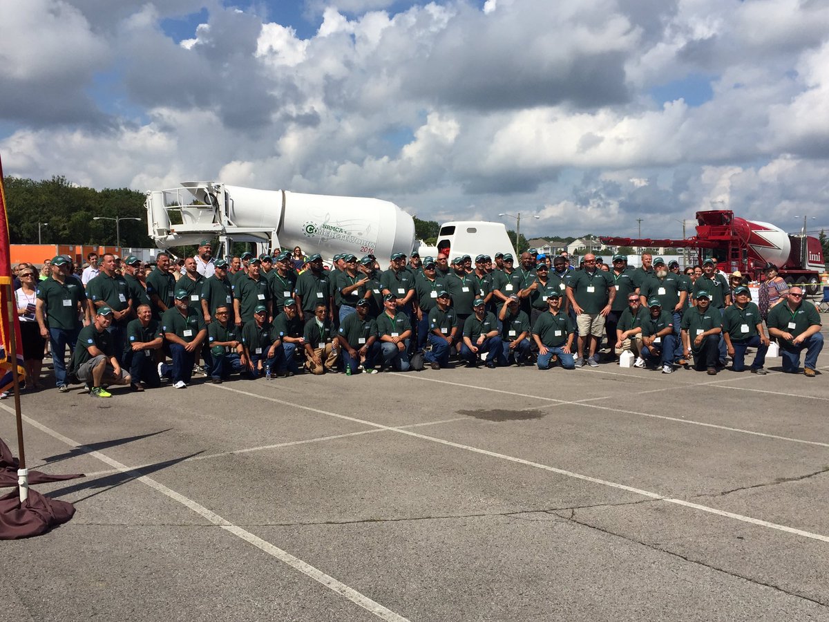 CRMCAConcrete's tweet photo. Thats a wrap - 2016 NRMCA Mixer Driver Rodeo Success! #cworks2016 #cworks #cworksnashville #nrmca https://t.co/Y8NsNMwtar
