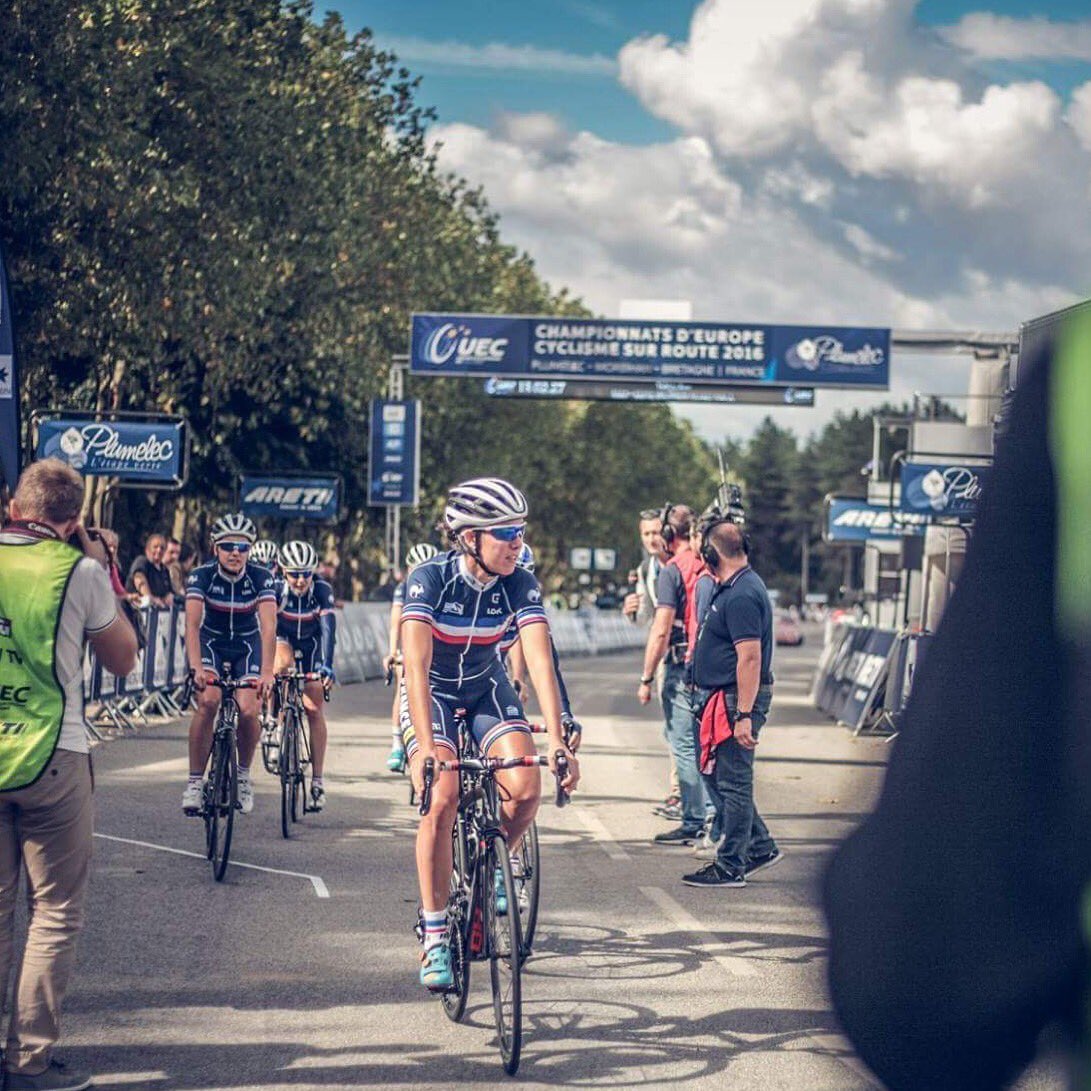audebiannic's tweet photo. Un plaisir d'avoir défendu les couleurs de l'équipe de France lors du chpt d'Europe à domicile #EuroRoad2016 🇫🇷 https://t.co/eDsUlpPO3T
