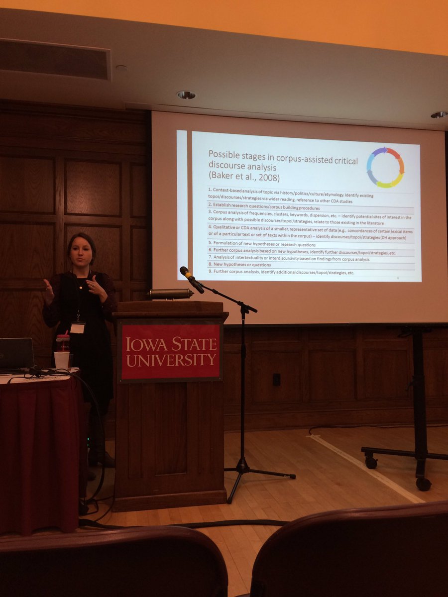 lovermob's tweet photo. Great talk by Sara White @BYU drawing upon Lancaster corpus CDA work by @_paulbaker_ et al #AACL2016 https://t.co/d7VEK17GHr