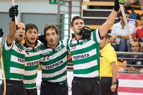 SportingCCP's tweet photo. O @Sporting_CP vence o @FCPorto por 3-1 e conquista a 1ª edição da Elite Cup. #HoqueiSCP #DiaDeSporting https://t.co/1osapDruT9