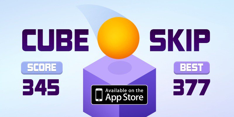 JomonsterGamer's tweet photo. I just scored 345 in #CubeSkip #gaming #iOS #gamedevs #goodgames #cube https://t.co/J8KMkbwB6j https://t.co/ukuPzMmyXl