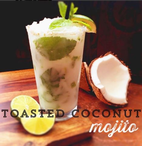 #Toasted #Coconut #Mojito. #Nuffsaid #moctezumas