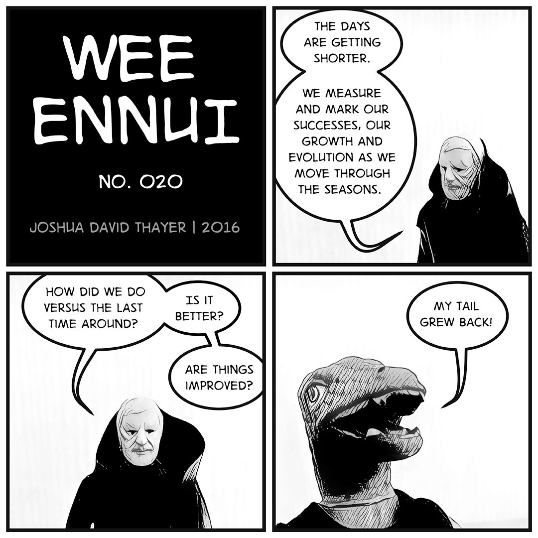 weeennui's tweet photo. No. 020: Seasons. #weeennui #webcomic #seasons https://t.co/h7vKzsiuEs