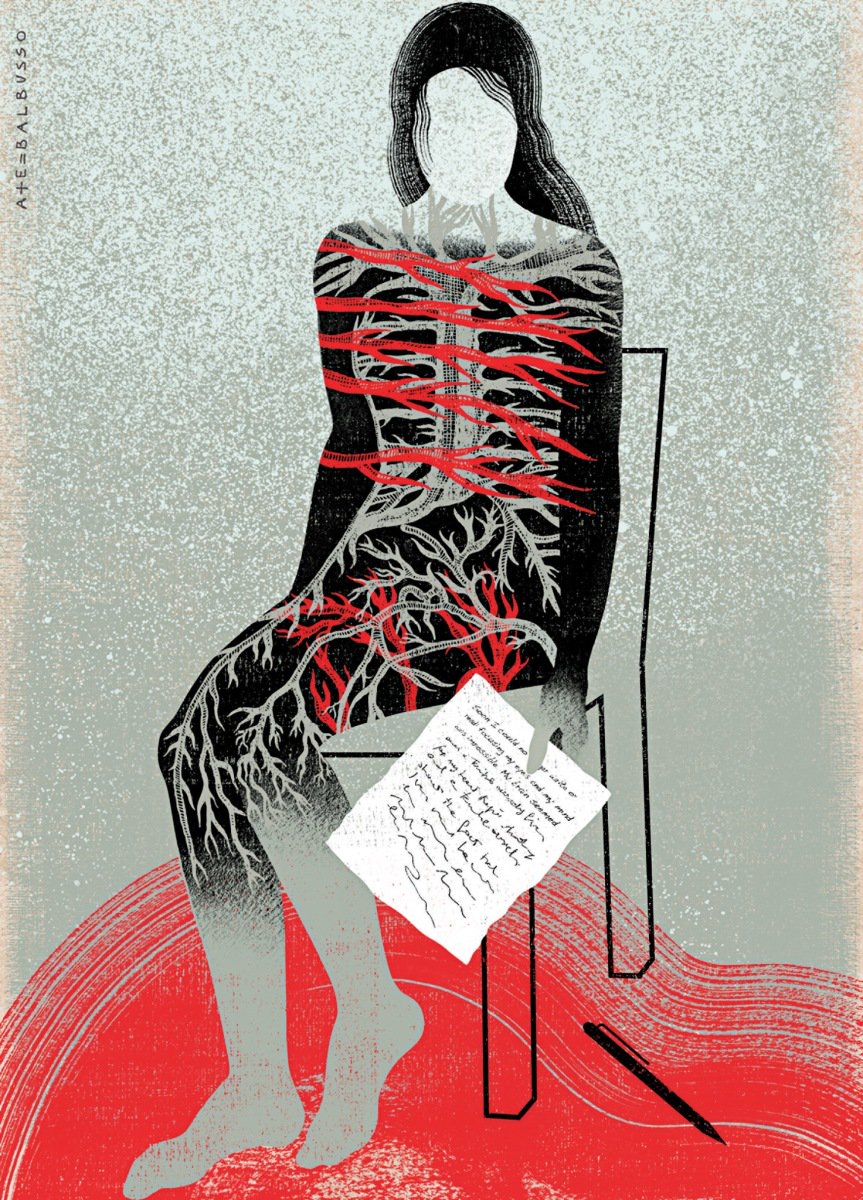 NewYorker's tweet image. "I had an autoimmune disease. Then the disease had me." nyer.cm/5az6Lqa #TNYarchive