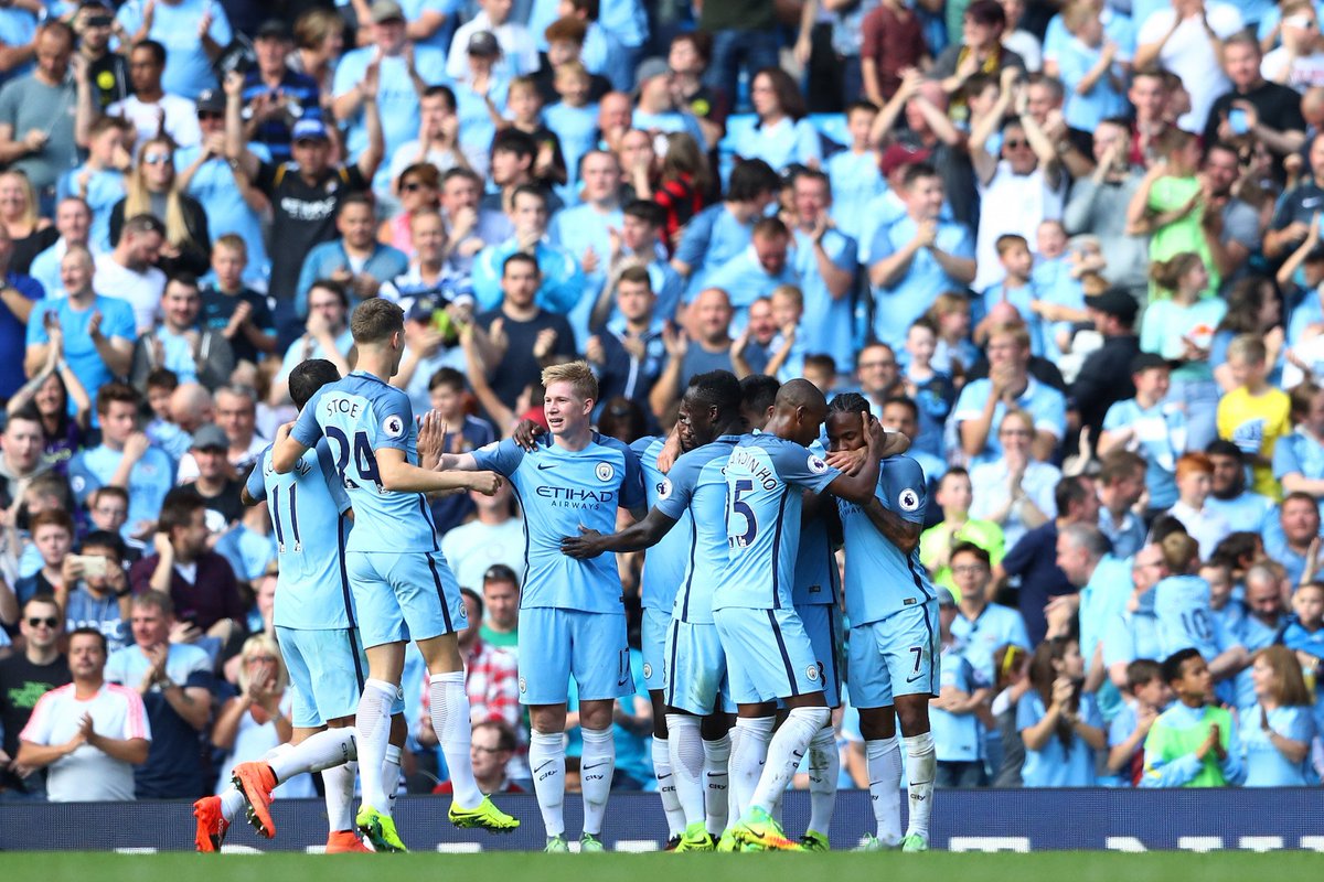 SuperSportTV's tweet photo. Man City have made their best ever start to a season with eight consecutive wins in all competitions. https://t.co/gq3WLrCmPr
