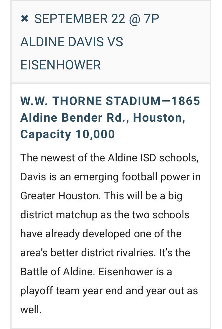 BODFalcons's tweet photo. 4 Days Until The Battle Of the Beltway! #BODvsIKE 
The 16-6A district opener will be televised on @kube57 @TXHSFB https://t.co/FXQoabD8G5