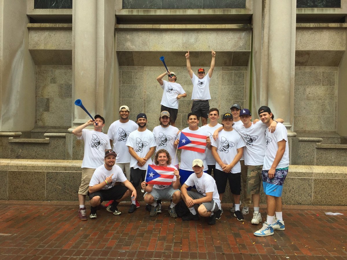 @AIC_Lacrosse at #Springfield #PuertoRicanParade #ForTheBoys 
#BTH