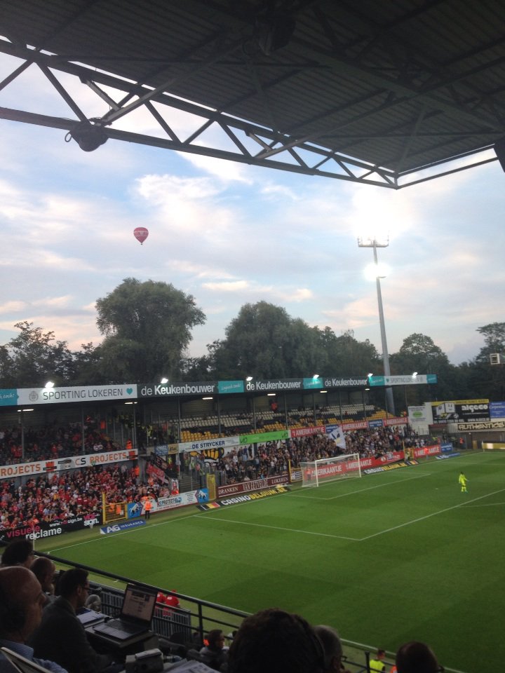 Mocht die nu landen is er misschien toch iets te zien op #loksta @sportwereld_be