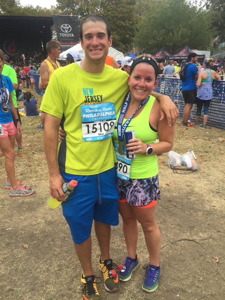 nikki_jamin's tweet photo. Another 13.1 in the books!!! Number 21 to be exact!! #halfmarathon #philly #rocknrollphilly https://t.co/xobrhb7umk