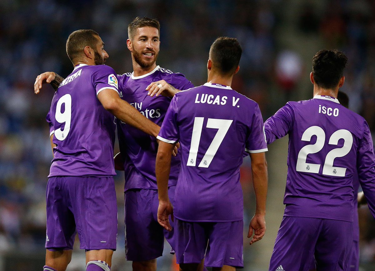 SergioRamos's tweet photo. Gran esfuerzo del equipo. 3 puntos más y seguimos invictos./ 3 more points and still unbeaten. #HalaMadrid https://t.co/BDPttVyqlO