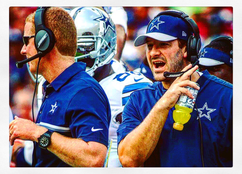 thesteamgod's tweet photo. #Cowboys 1-1, can't wait for 100% of the roster.. We got the best QB coach in the meantime #9OD https://t.co/OEwRbPAusF
