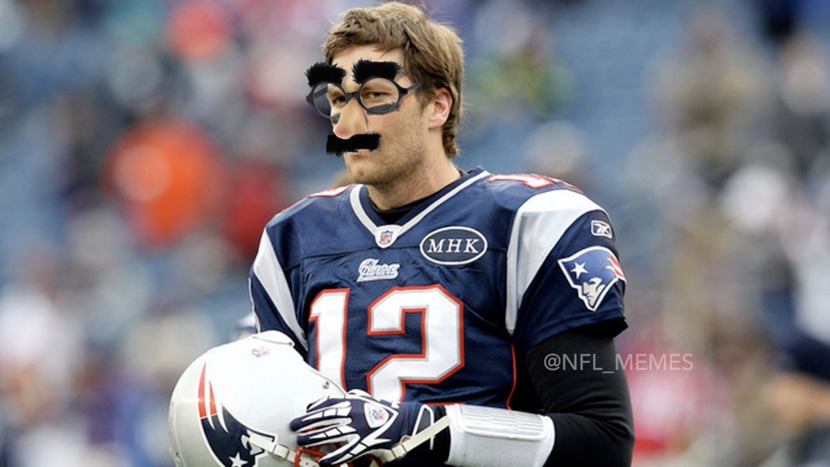 NFLMemes's tweet image. BREAKING: Unknown 3rd-string Patriots QB Dom Trady enters the game for the injured Jimmy Garoppolo