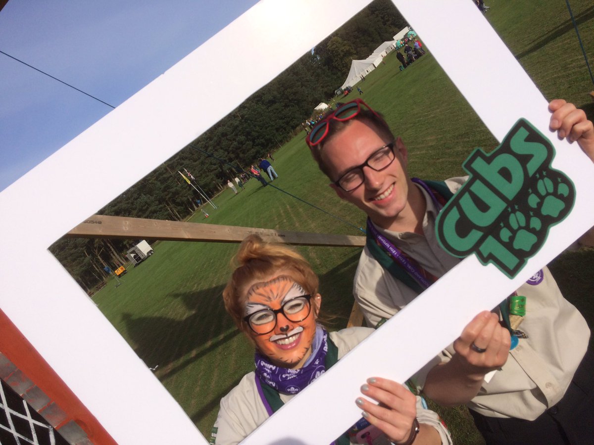 ScoutsAberdeen's tweet photo. Thank you to all our adult #volunteers who made sure our Cubs had an awesome time at #Cubs100 Camp - you rock! 😎👏 https://t.co/1ZnFDtgONh