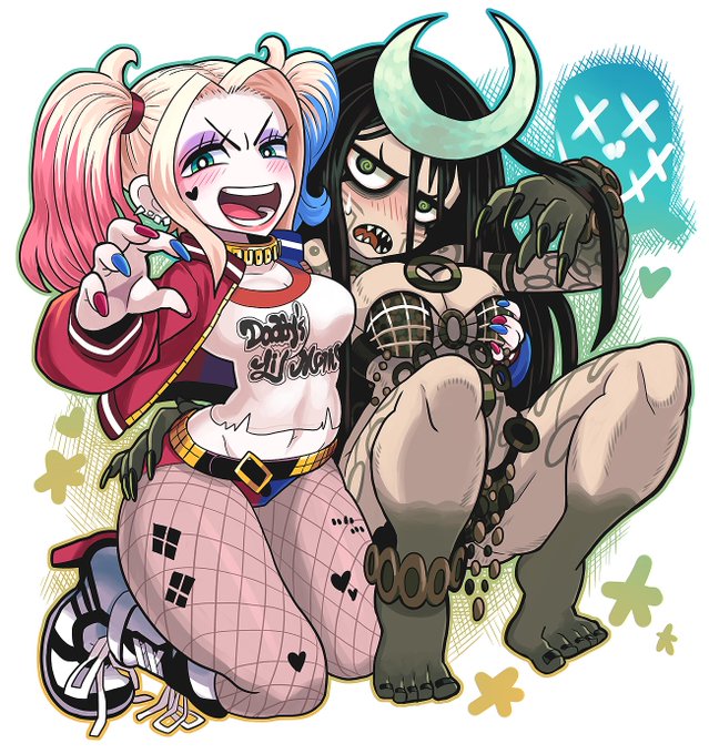 ハーレイクインのtwitterイラスト検索結果