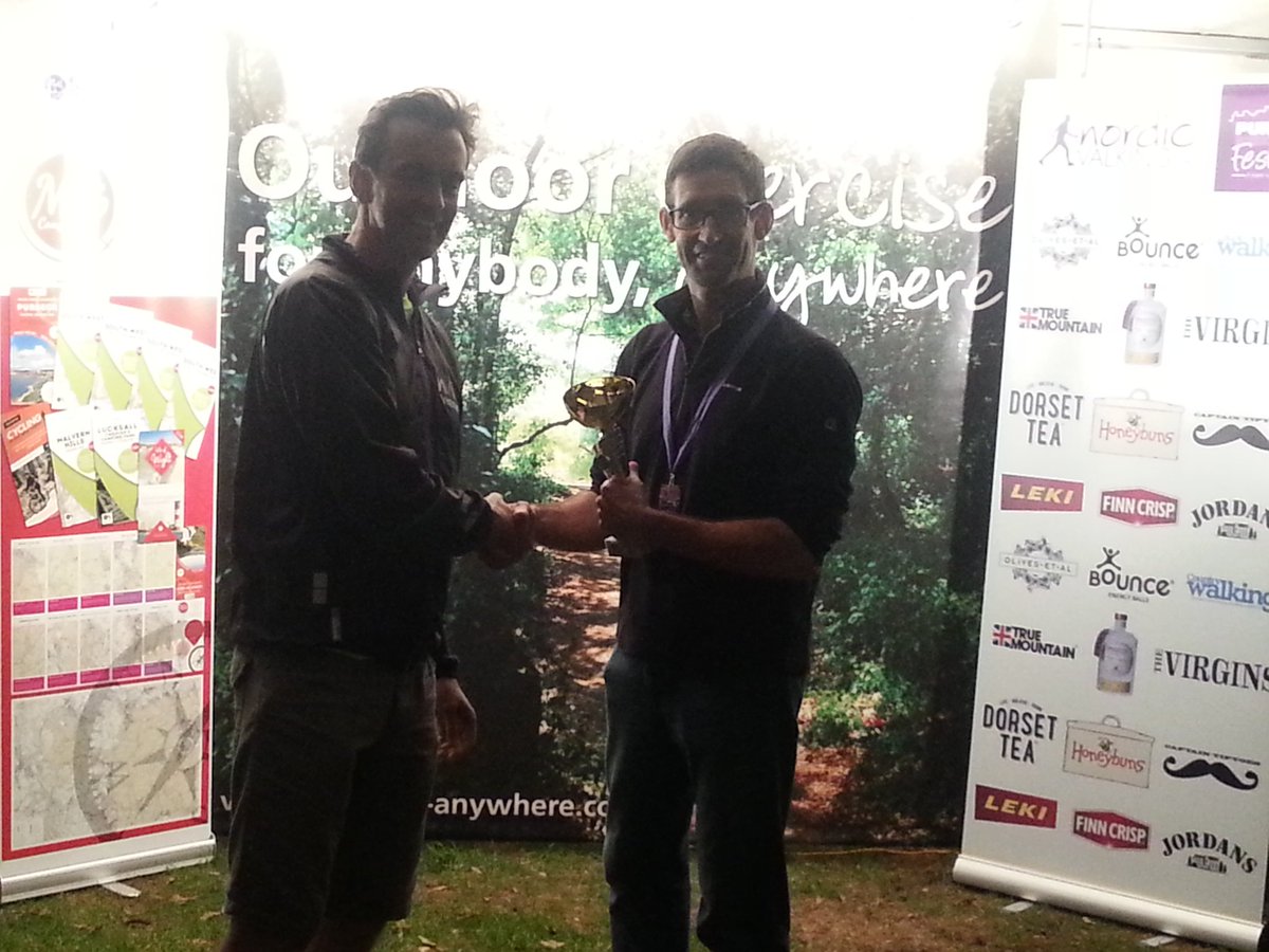 walxpreston's tweet photo. And the winner of the UKs first Nordic Walking marathon is? Matt from Nordic Walking Preston @thatslancs #psf16 https://t.co/GQ4hevPzVt