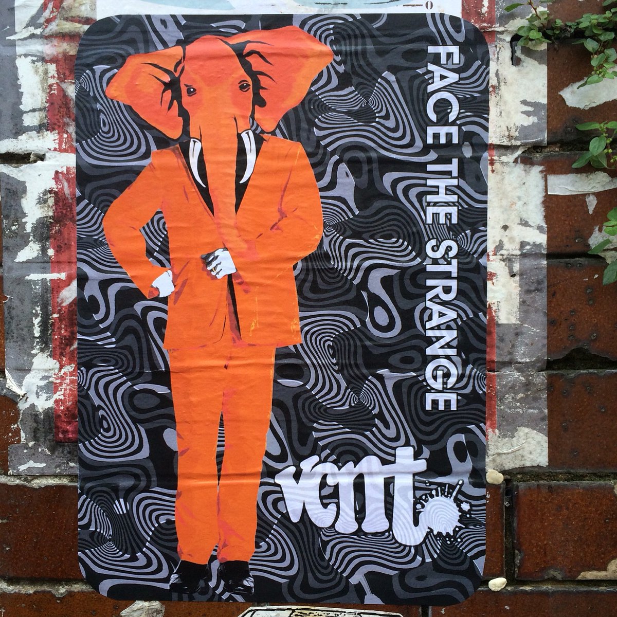 Works by #FaceTheStrange in Shoreditch #art #streetart