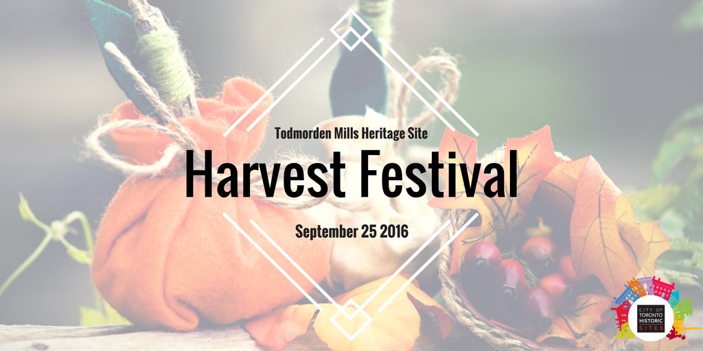 Harvest Festival at @TodmordenMills  is September 25 ow.ly/y8sk304fOwJ FREE admission #TOhistory