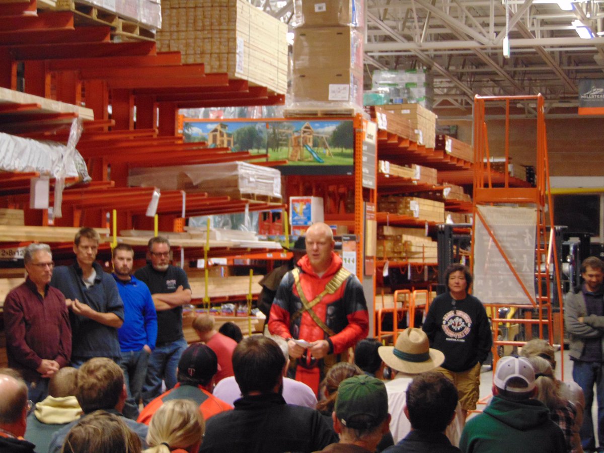 bigskyHDteam's tweet photo. Happy Success Sharing @THEBzmanHD3104! #1HSuccessSharing #Homedepotproud https://t.co/w0sgWDhyXn