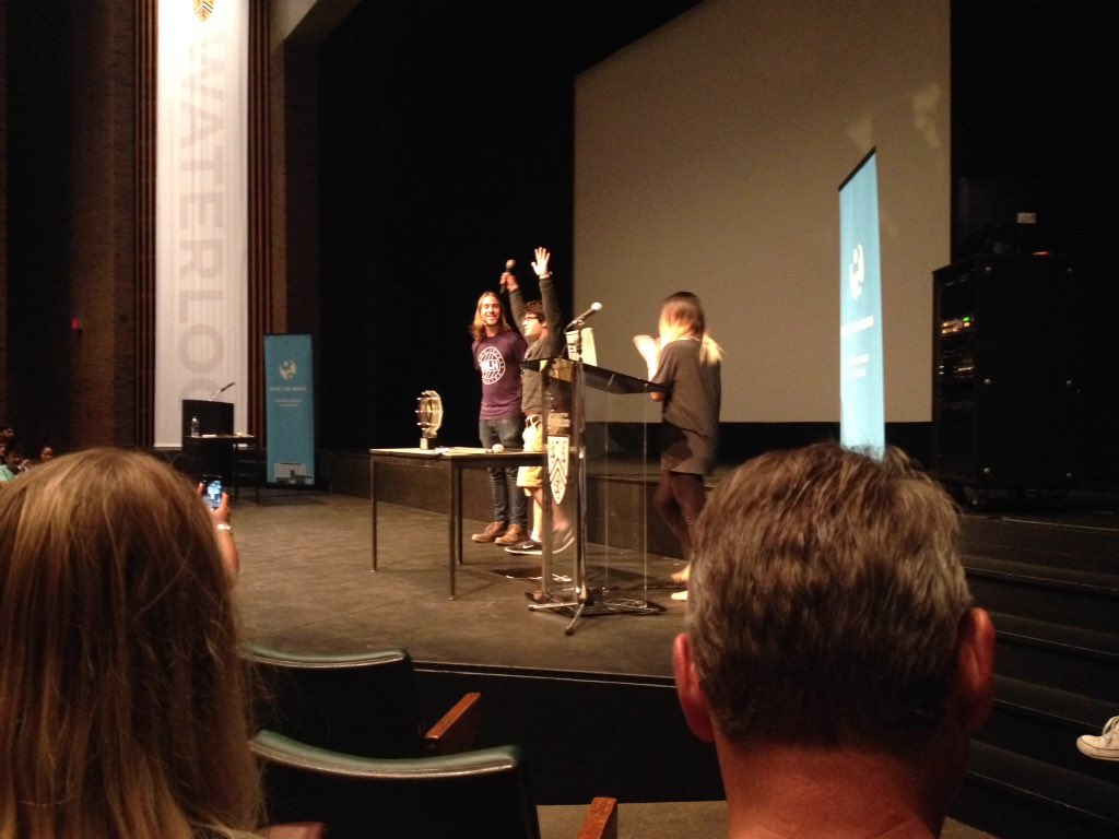 Congratulations to <a href="/UWaterloo/">University of Waterloo</a> for winning the <a href="/MLHacks/">Major League Hacking (MLH)</a> Spring 2016 season