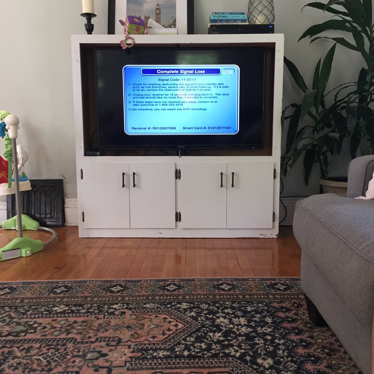 Thanks <a href="/dish/">DISH</a>.... Beautiful day out, 2nd weekend in a row and this keeps popping up. #losingacustomeronmonday