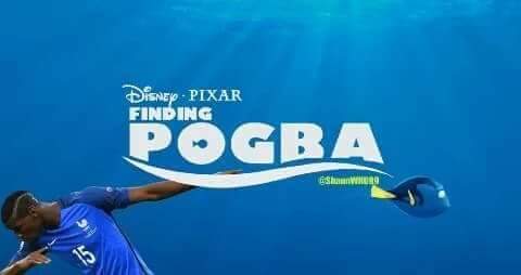 Confused Pogba tweet media