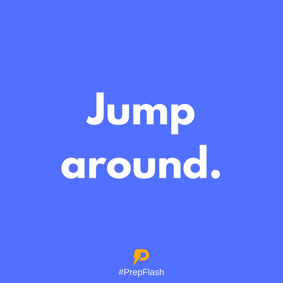 goprepflash's tweet photo. #studytip
Research shows just a half an hour of cardio can significantly increase brain processing speed. https://t.co/NBTksWzQ8I