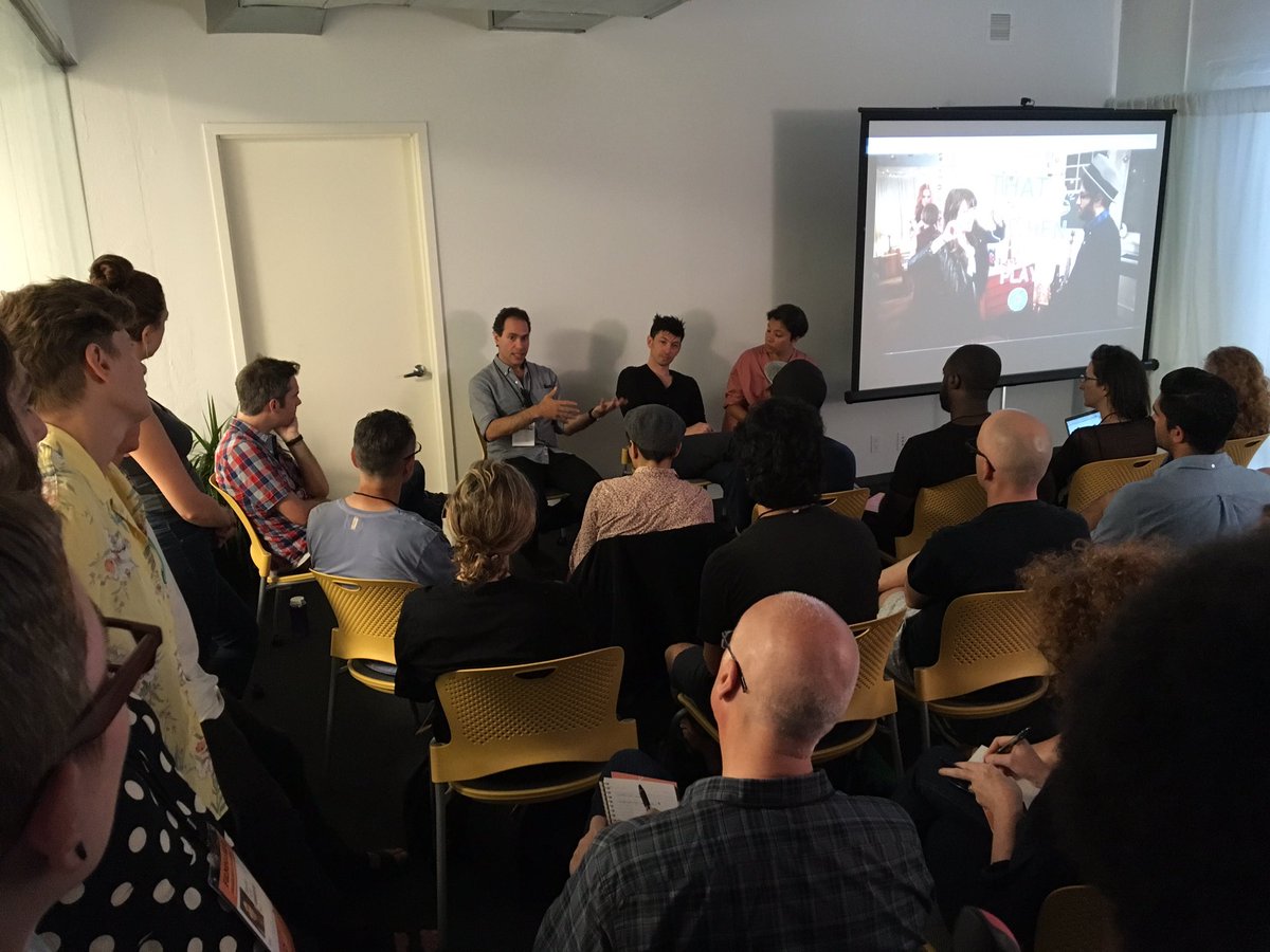 Thanks for having us <a href="/ifpfilm/">gabi :D</a>! Had a lot of fun talking interactive with filmmakers/creators today at #IFPFILMWEEK