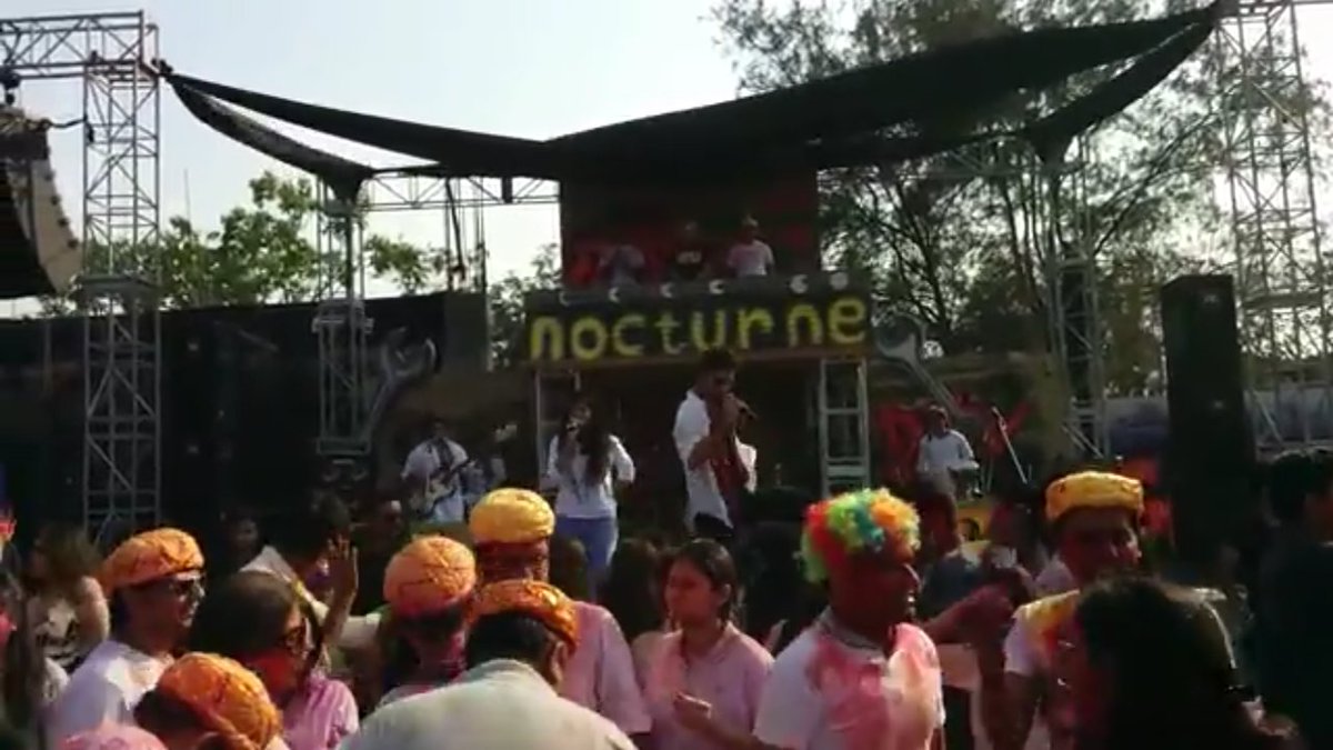 Sadiqa08255779's tweet photo. https://t.co/RzewFy9027 They r performing for holi festival.Holi bcums more colorful bcoz of u guys.ALLAH BLS U❤❤❤❤❤ https://t.co/IIvL8JrkUx