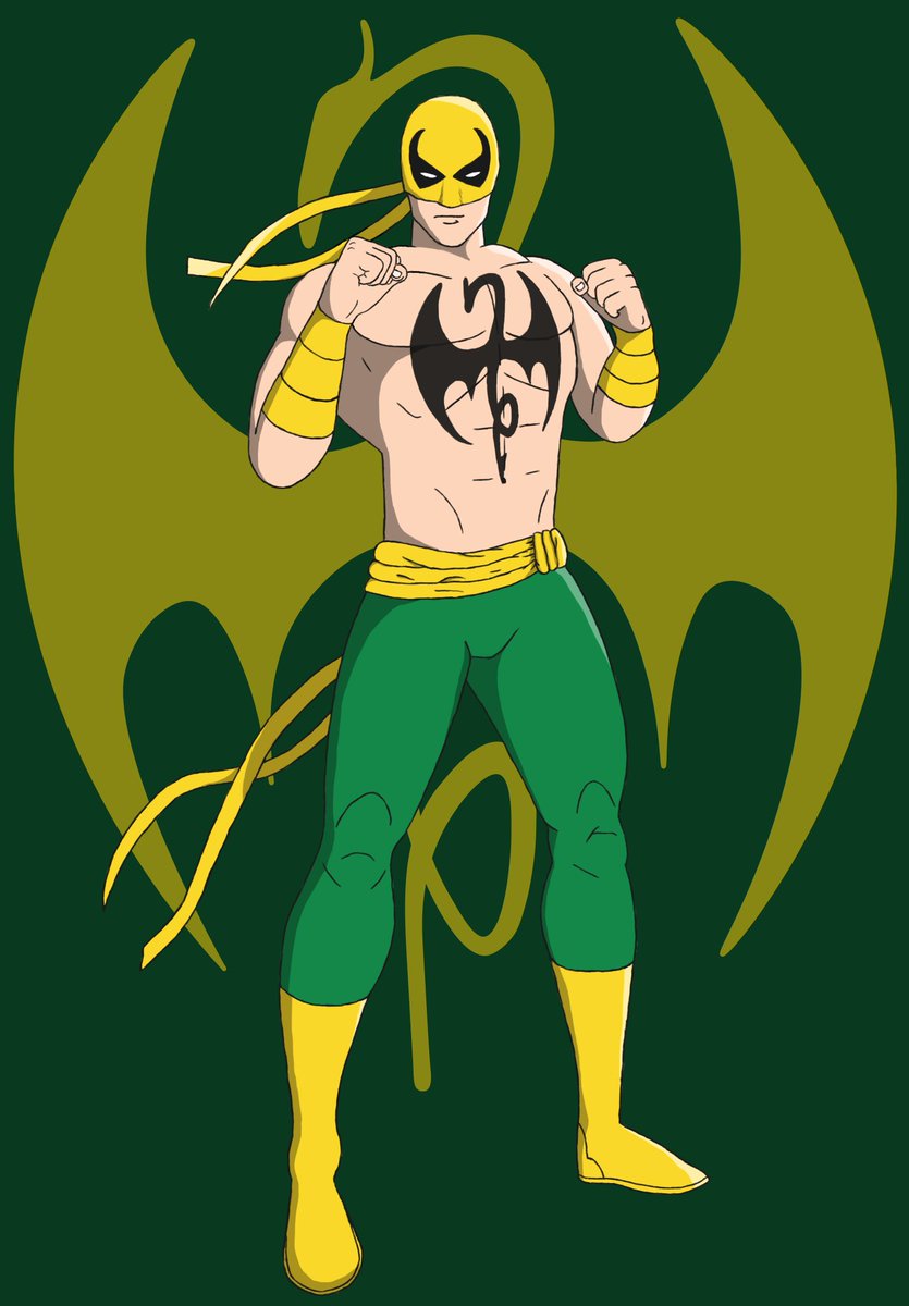 marvelmatters's tweet photo. This week I have been mostly drawing Iron Fist https://t.co/BxncjGBEcx