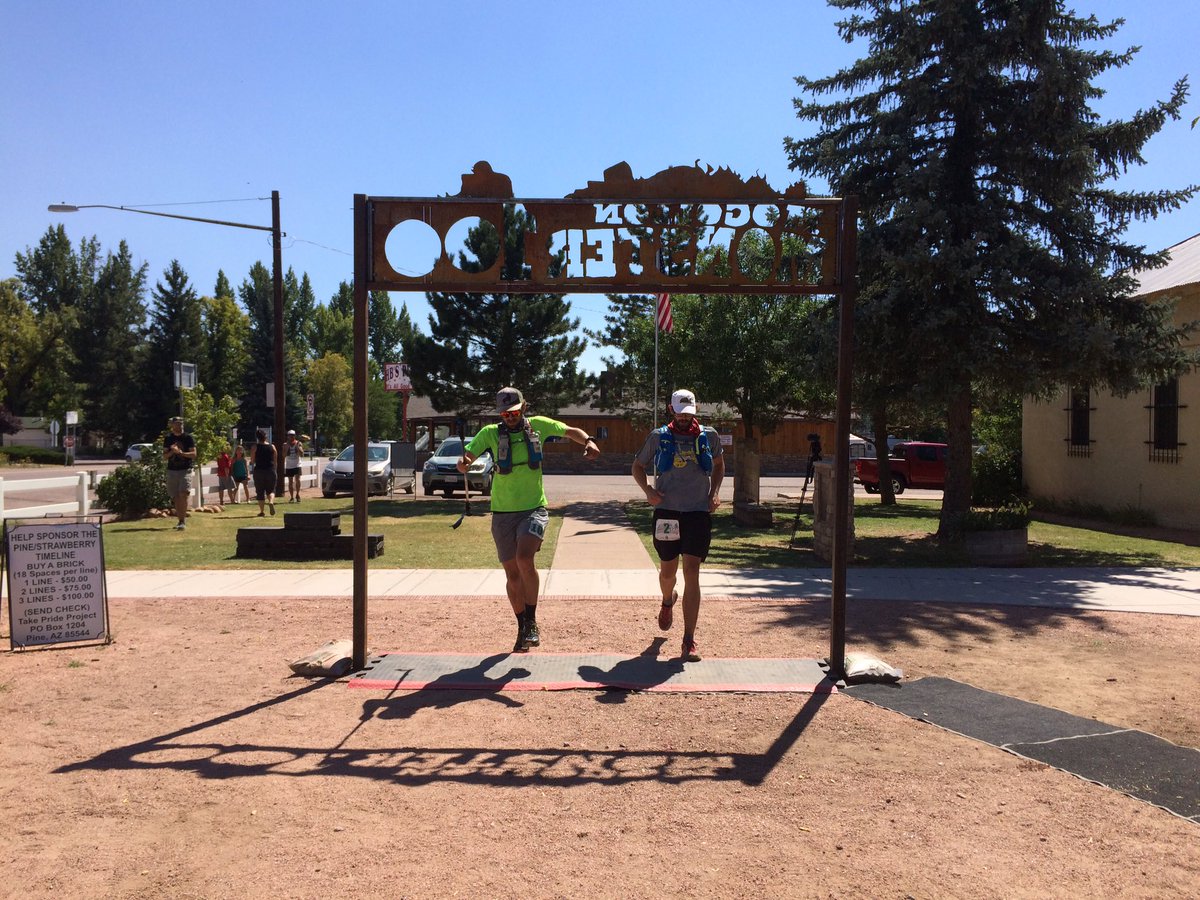 TRENT WESTER &amp; WILLIAM JACKSON in 31:19:08! "That thing was diabolical. I think all my toes have blisters" #MOG100