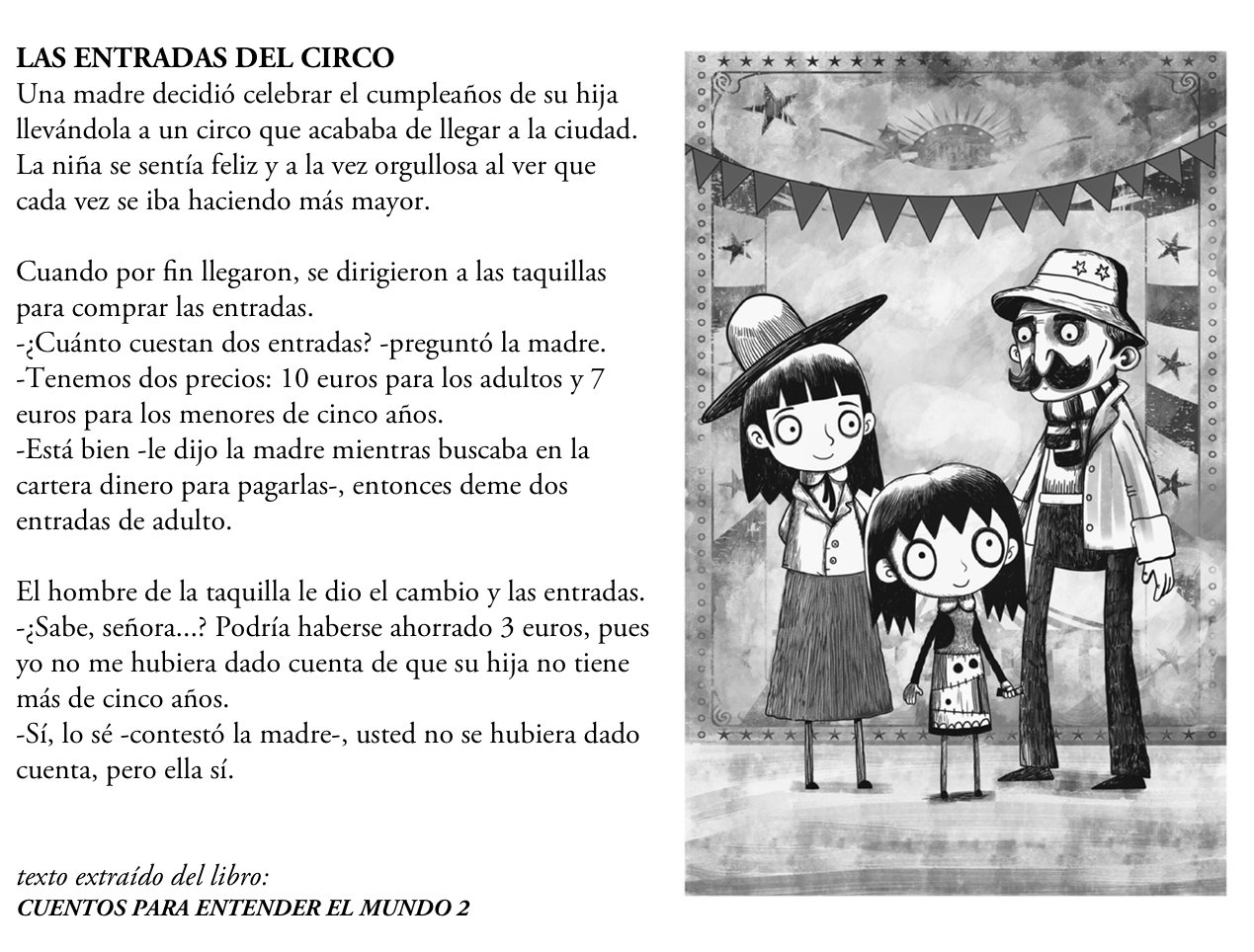 Ο χρήστης Eloy Moreno στο Twitter: "LAS ENTRADAS DEL CIRCO Ya puedes reservar "Cuentos para entender el mundo 2" https://t.co/EMqSQZxuwt … https://t.co/xdwplDMIY9"