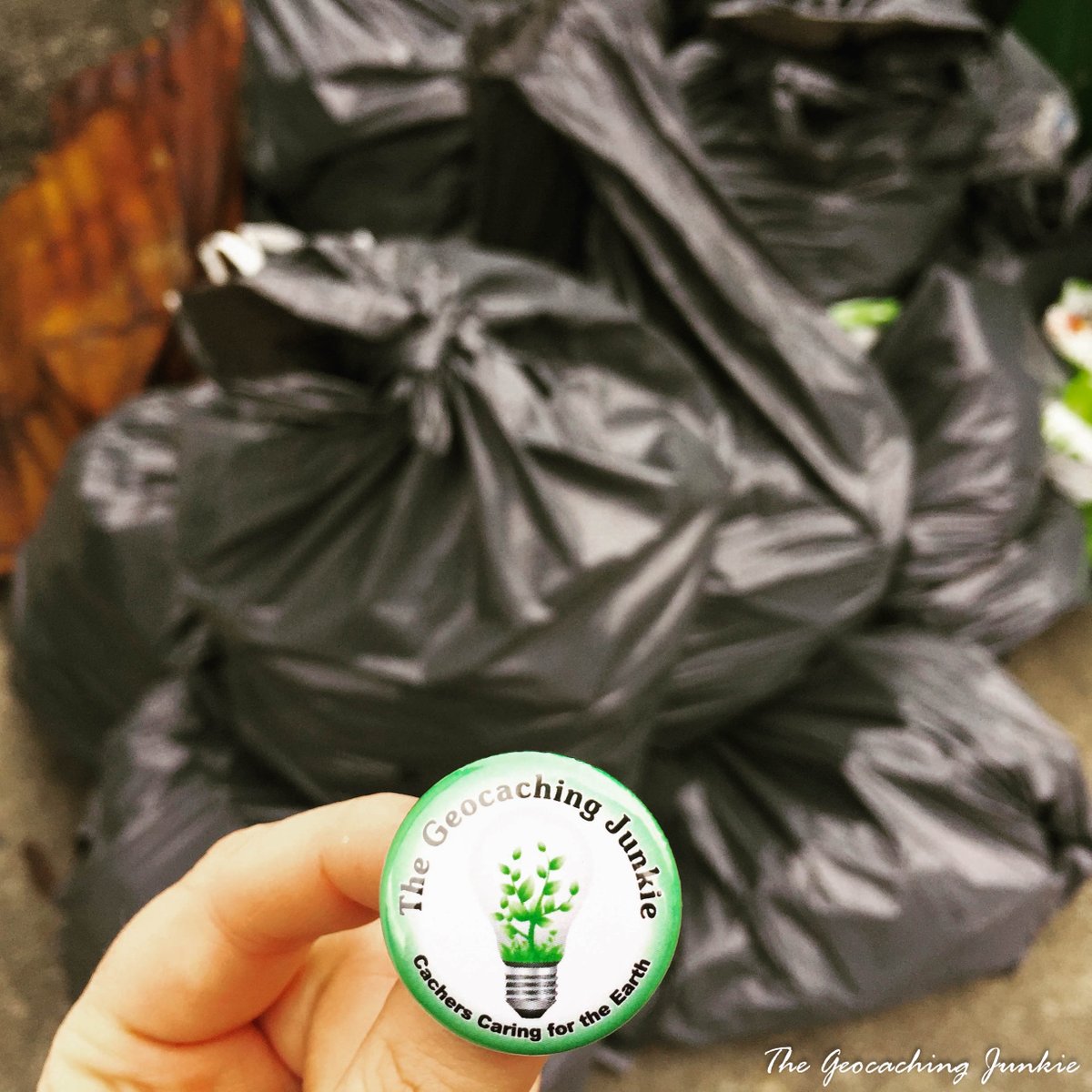 thegeojunkie's tweet image. A very successful #CITO today in Bray - thanks to all 35 of the cachers who helped clean up! #geocaching