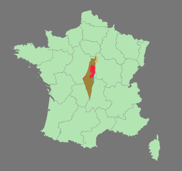 alexazoulay2's tweet photo. Israël a la taille d'une petite région française mais est plus puissant militairement que 94% des pays du monde. https://t.co/Gfn7432ukx