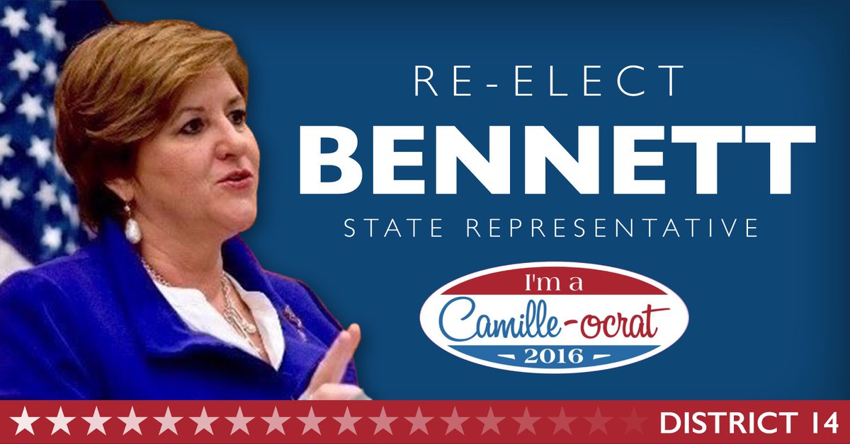 #Arkansas needs more progressive women in office like Camille Bennett. buff.ly/2d8S4IS #arpx @Bennett14AR