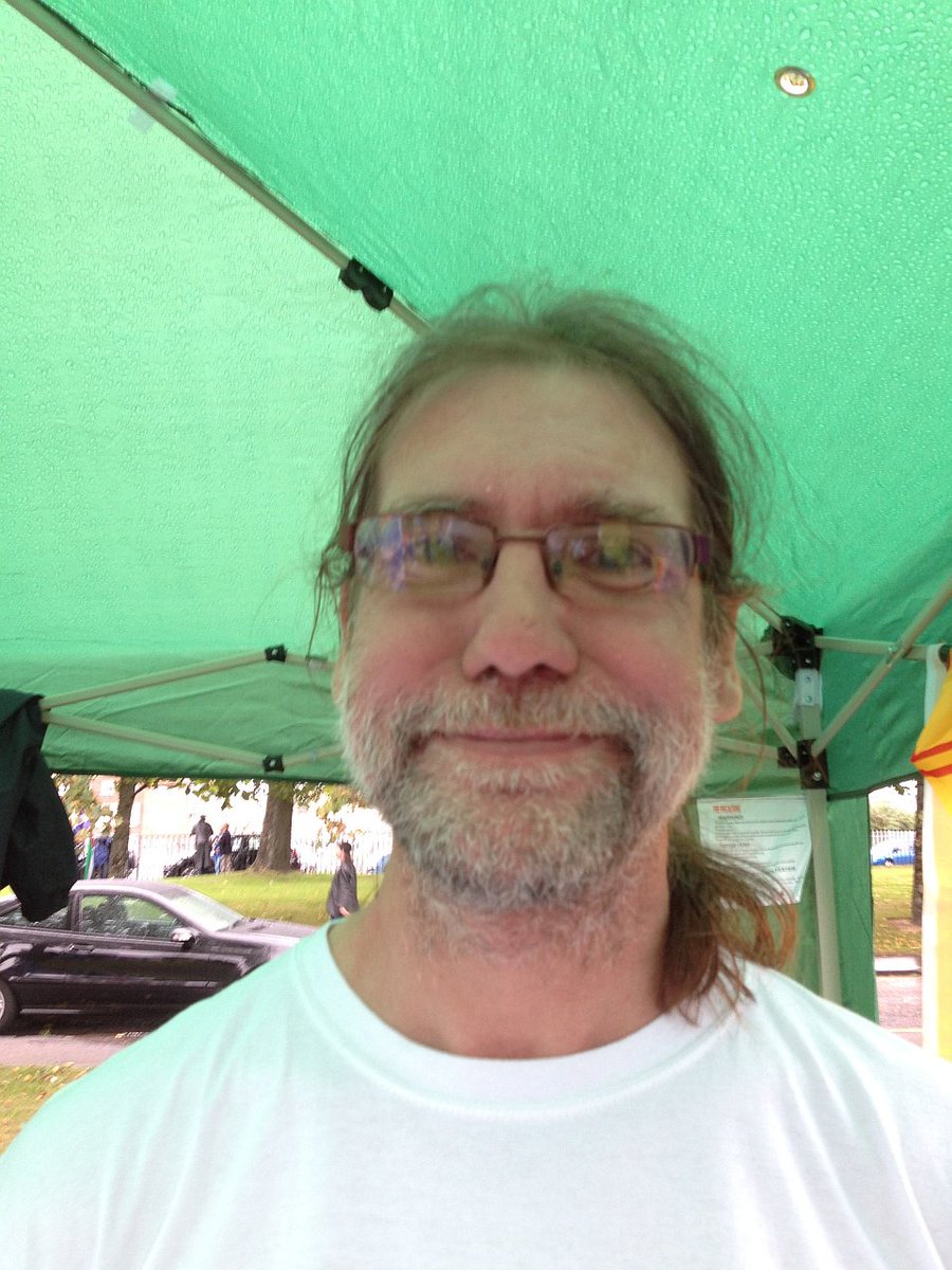 Beards4Indy's tweet photo. A most right-on #beard4indy leading the fight against fracking at the Green today: https://t.co/UD7HjMOejn